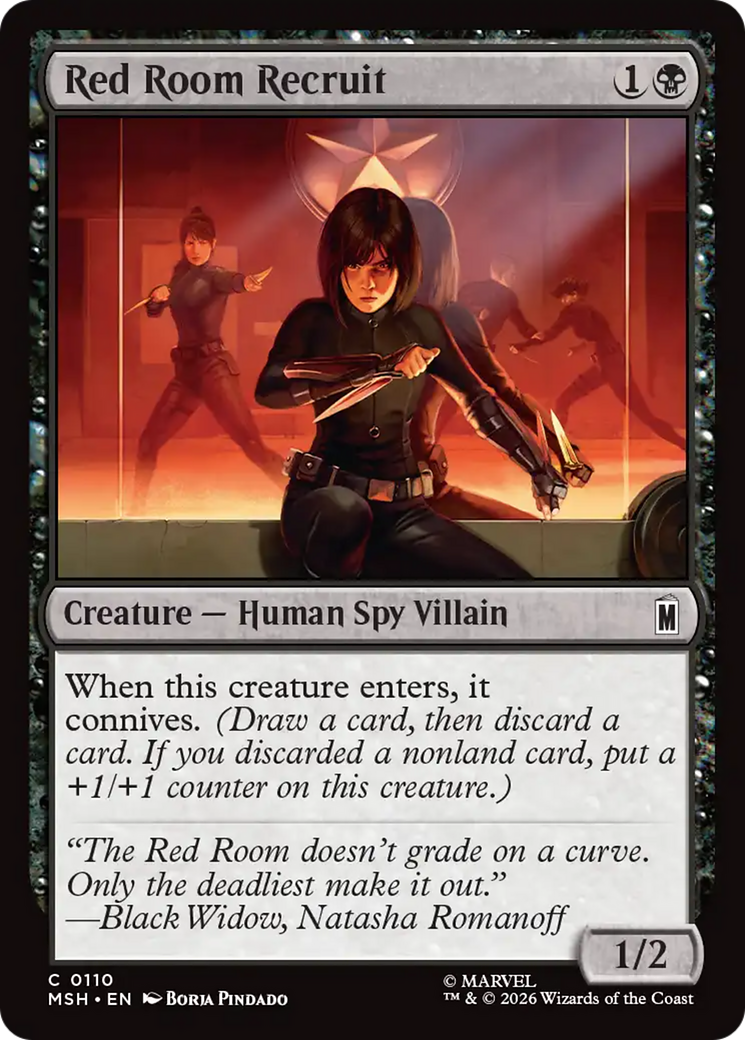 Red Room Recruit [Marvel Super Heroes] | Card Merchant Takapuna