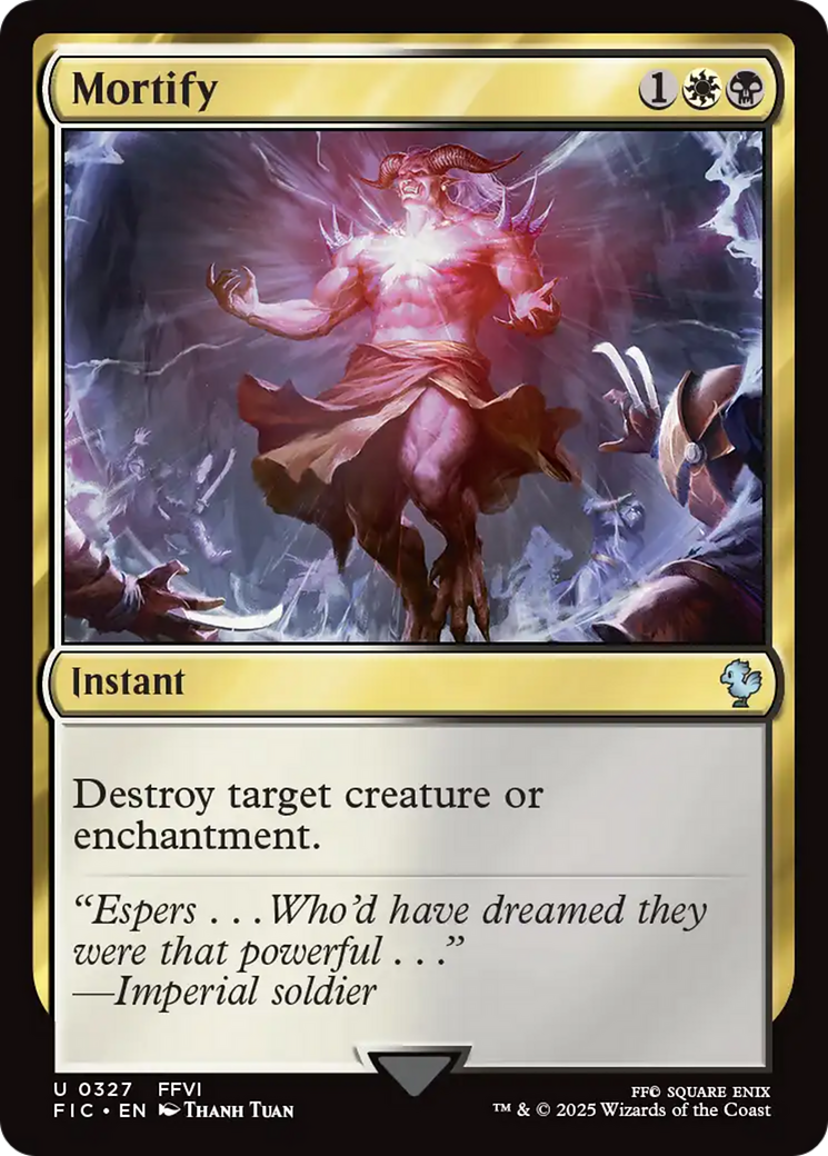 Mortify [FINAL FANTASY Commander] | Card Merchant Takapuna