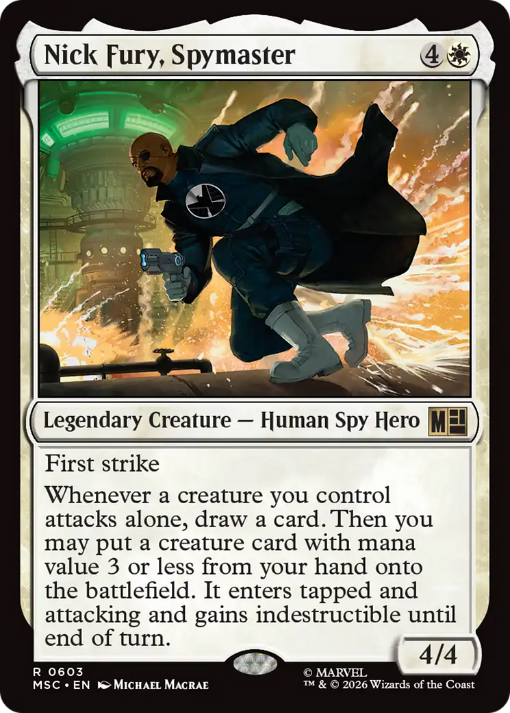 Nick Fury, Spymaster [Marvel Super Heroes Commander] | Card Merchant Takapuna