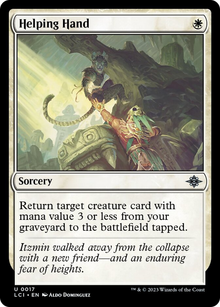 Helping Hand [The Lost Caverns of Ixalan] | Card Merchant Takapuna