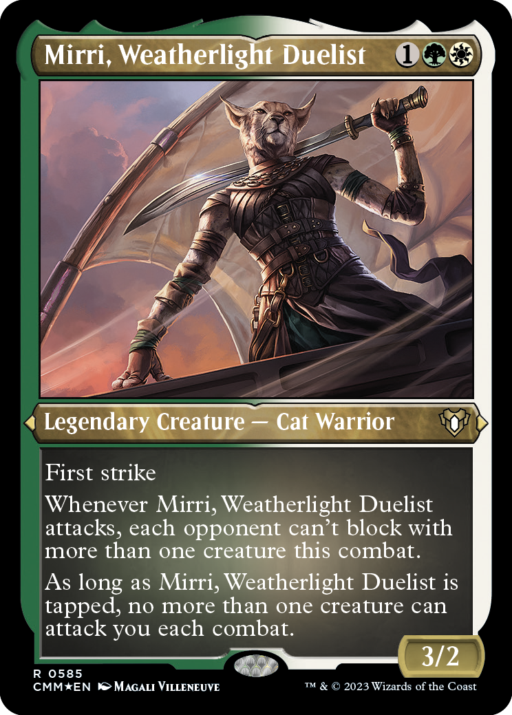 Mirri, Weatherlight Duelist (Foil Etched) [Commander Masters] | Card Merchant Takapuna