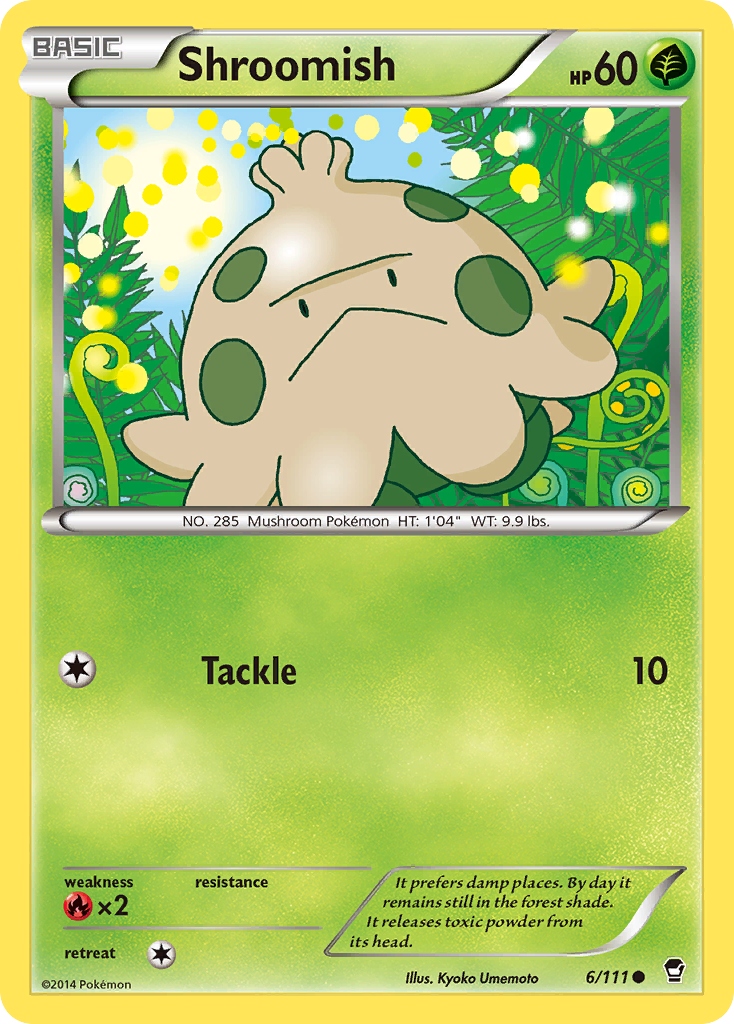 Shroomish (6/111) [XY: Furious Fists] | Card Merchant Takapuna