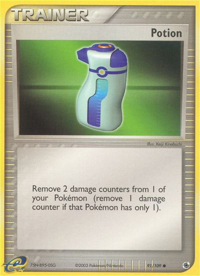 Potion (91/109) [EX: Ruby & Sapphire] | Card Merchant Takapuna