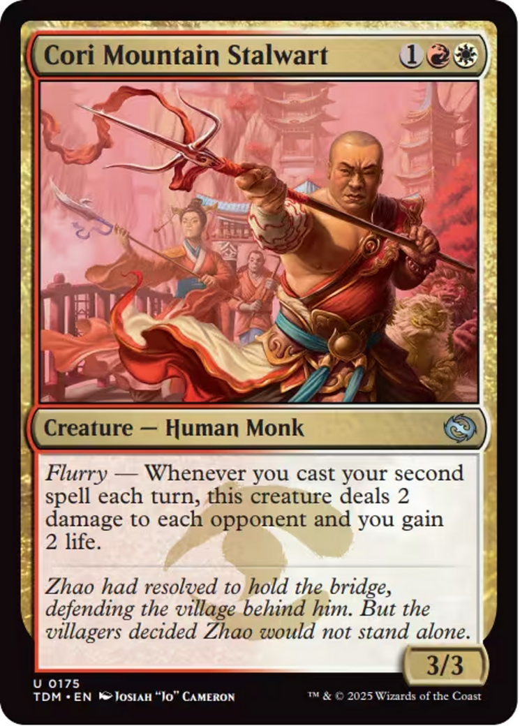 Cori Mountain Stalwart [Tarkir: Dragonstorm] | Card Merchant Takapuna