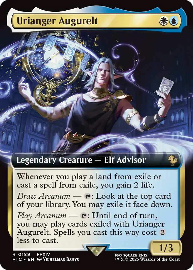 Urianger Augurelt (Extended Art) [FINAL FANTASY Commander] | Card Merchant Takapuna
