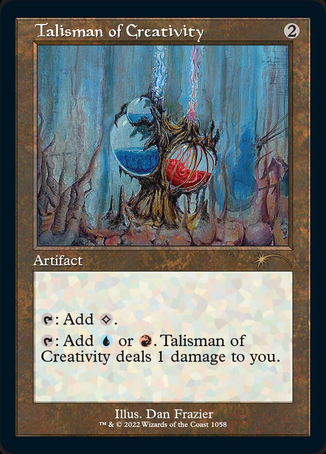Talisman of Creativity (Foil Etched) [Secret Lair Drop Series] | Card Merchant Takapuna