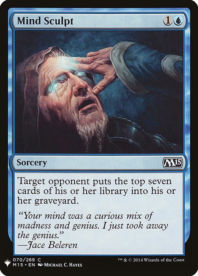 Mind Sculpt [Mystery Booster] | Card Merchant Takapuna