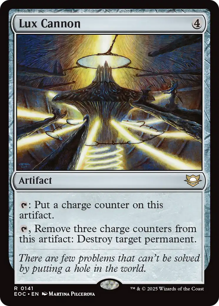 Lux Cannon [Edge of Eternities Commander] | Card Merchant Takapuna
