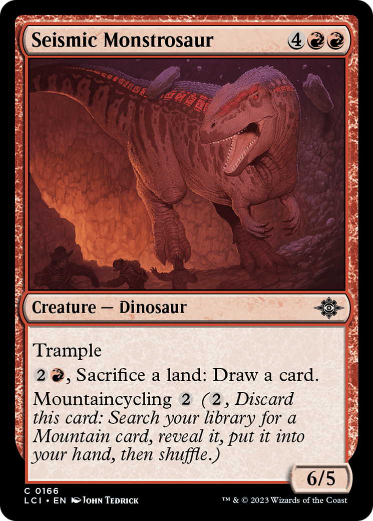 Seismic Monstrosaur [The Lost Caverns of Ixalan] | Card Merchant Takapuna
