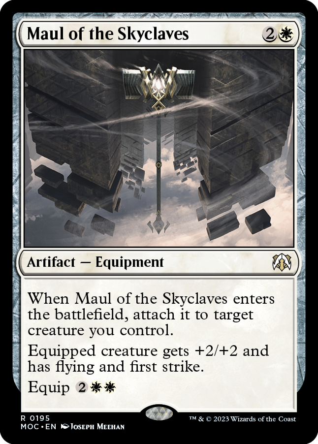 Maul of the Skyclaves [March of the Machine Commander] | Card Merchant Takapuna