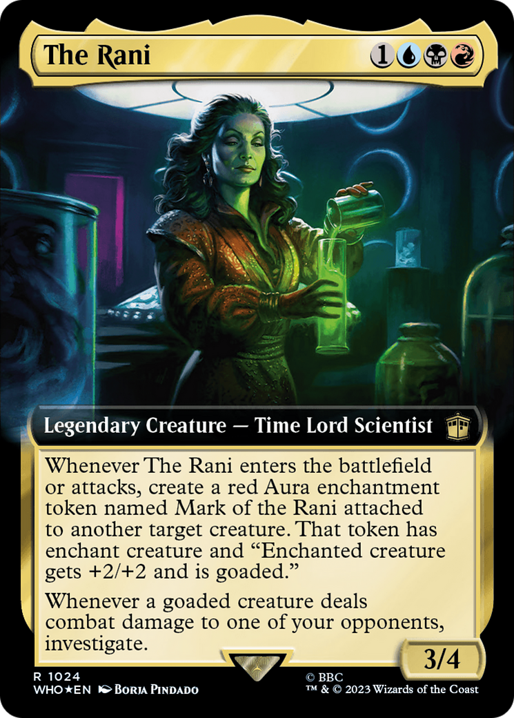 The Rani (Extended Art) (Surge Foil) [Doctor Who] | Card Merchant Takapuna