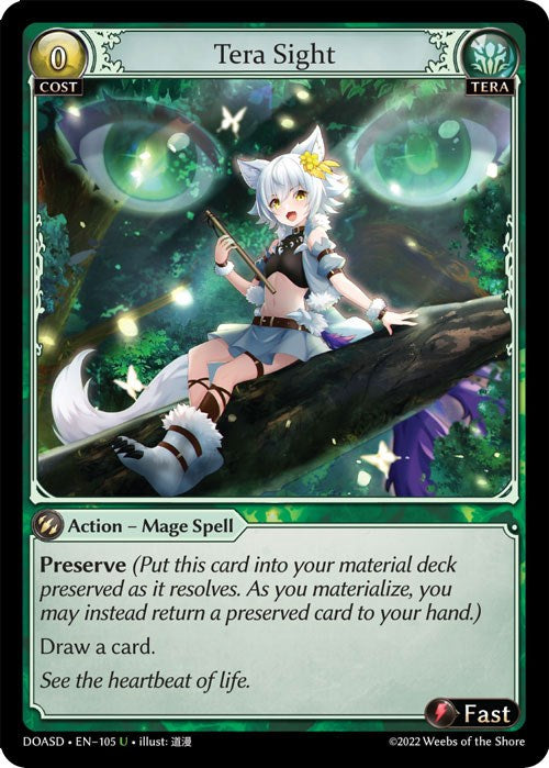 Tera Sight (105) [Dawn of Ashes: Starter Decks] | Card Merchant Takapuna