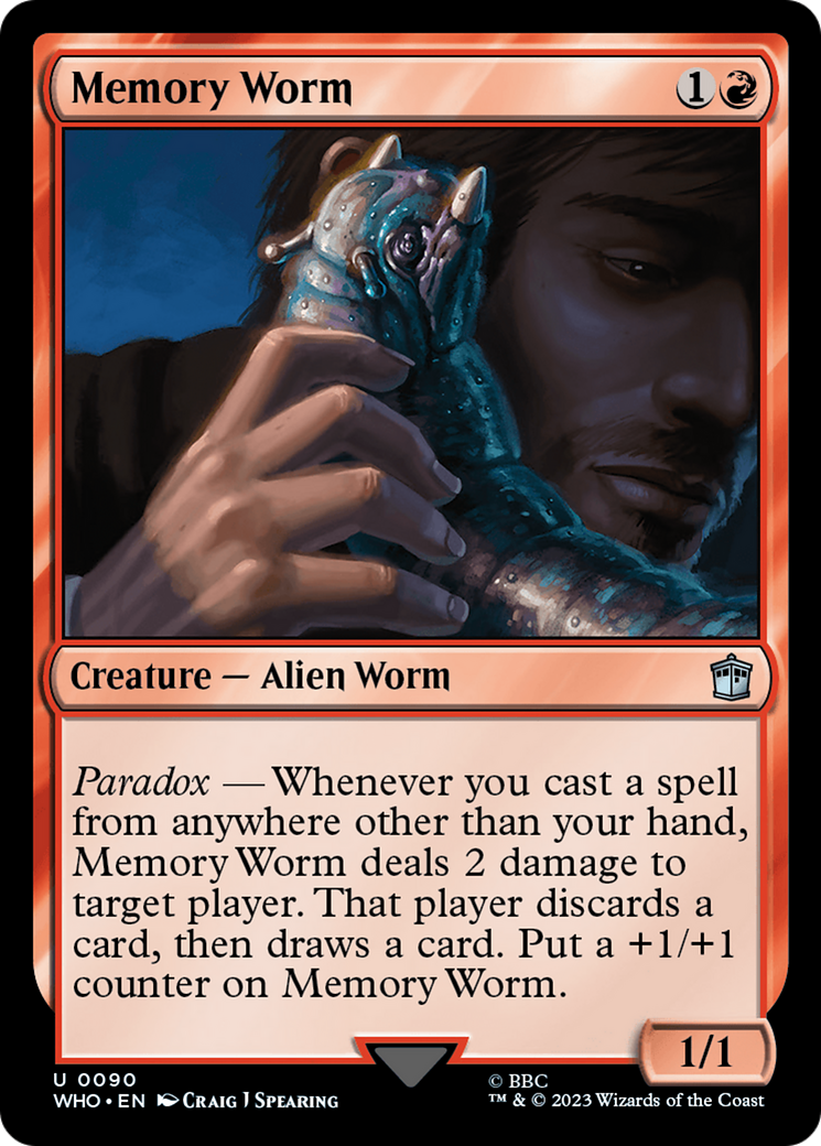 Memory Worm [Doctor Who] | Card Merchant Takapuna