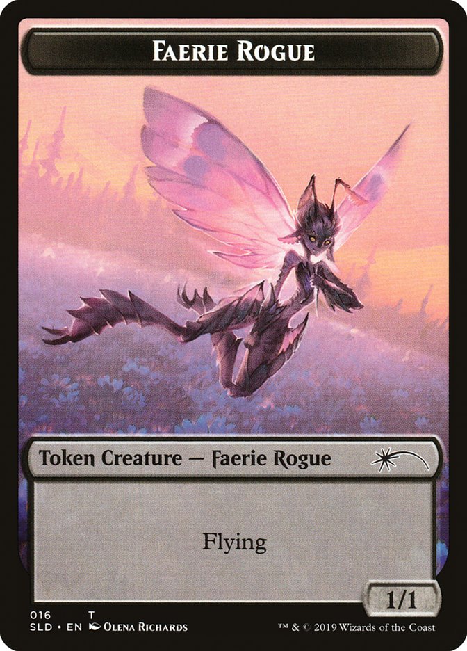 Faerie Rogue Token (016) [Secret Lair Drop Series] | Card Merchant Takapuna