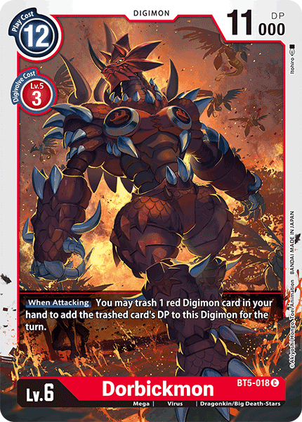 Dorbickmon [BT5-018] [Battle of Omni] | Card Merchant Takapuna