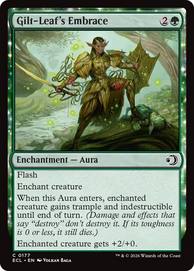 Gilt-Leaf's Embrace [Lorwyn Eclipsed] | Card Merchant Takapuna