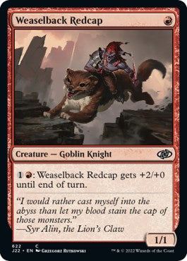 Weaselback Redcap [Jumpstart 2022] | Card Merchant Takapuna