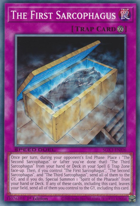 The First Sarcophagus [SGX3-ENI06] Common | Card Merchant Takapuna
