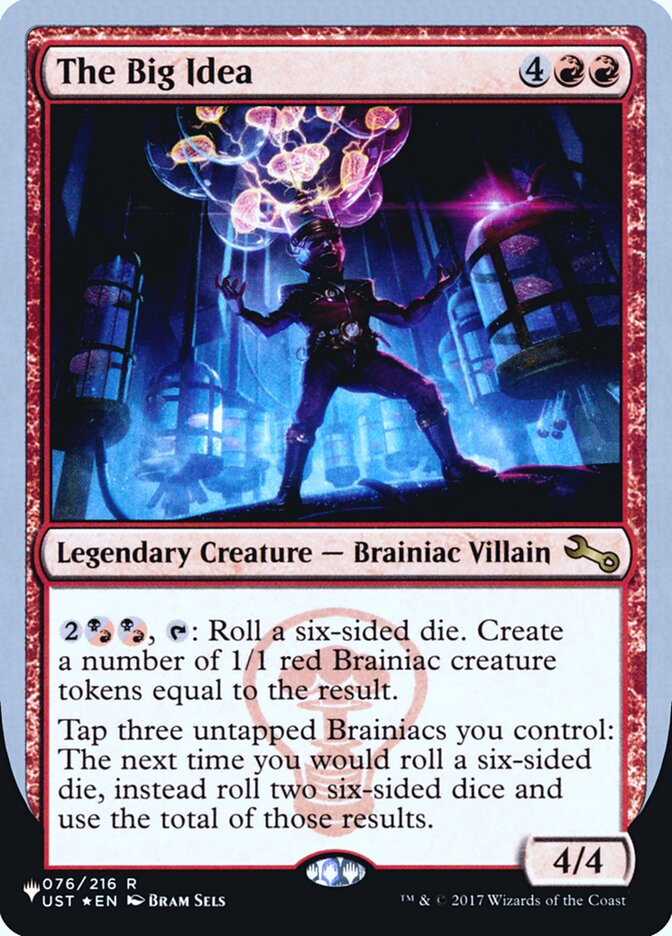 The Big Idea (Unfinity Foil Edition) [The List] | Card Merchant Takapuna