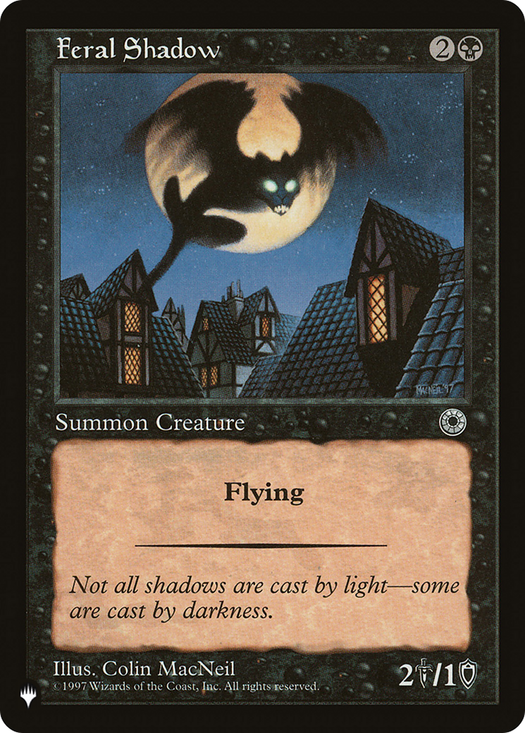 Feral Shadow [The List] | Card Merchant Takapuna