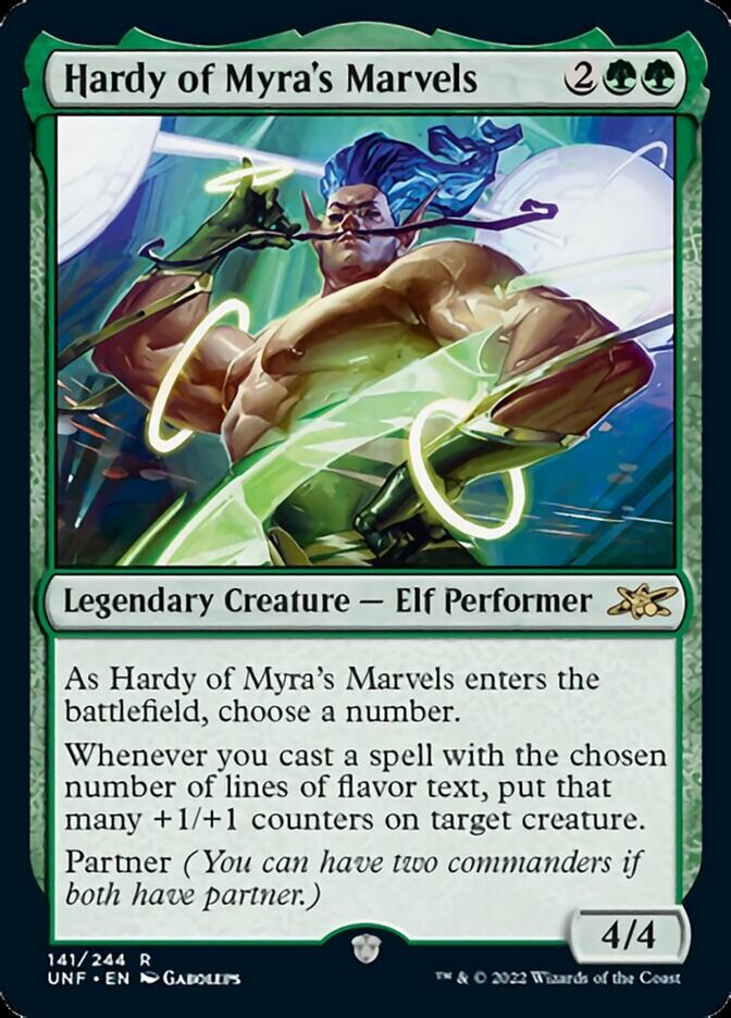 Hardy of Myra's Marvels [Unfinity] | Card Merchant Takapuna