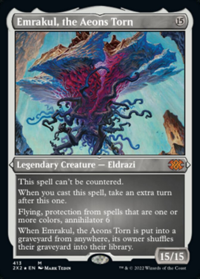 Emrakul, the Aeons Torn (Foil Etched) [Double Masters 2022] | Card Merchant Takapuna