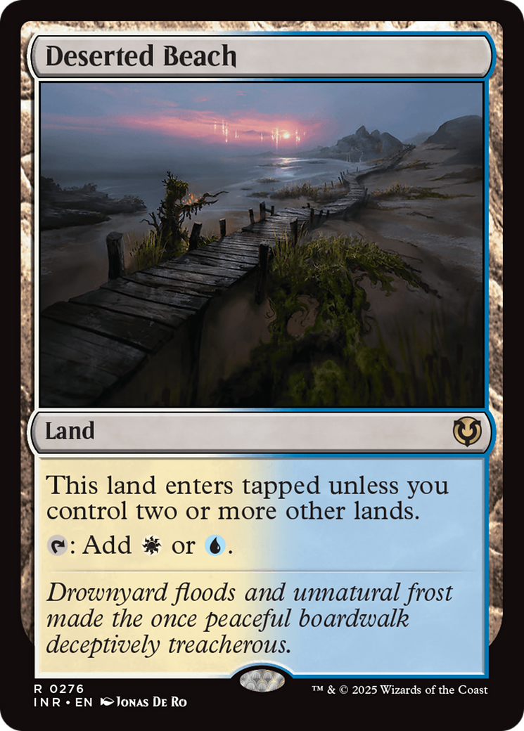 Deserted Beach [Innistrad Remastered] | Card Merchant Takapuna