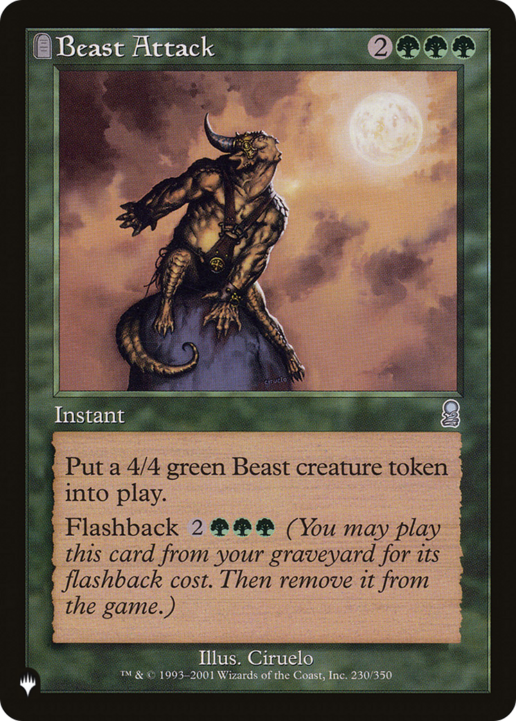 Beast Attack [The List] | Card Merchant Takapuna