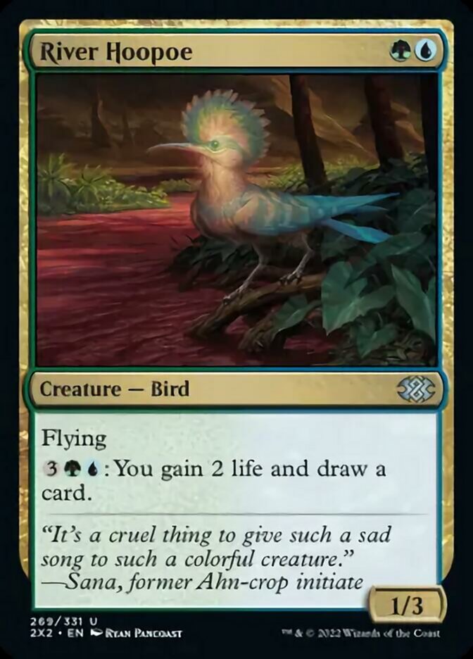 River Hoopoe [Double Masters 2022] | Card Merchant Takapuna