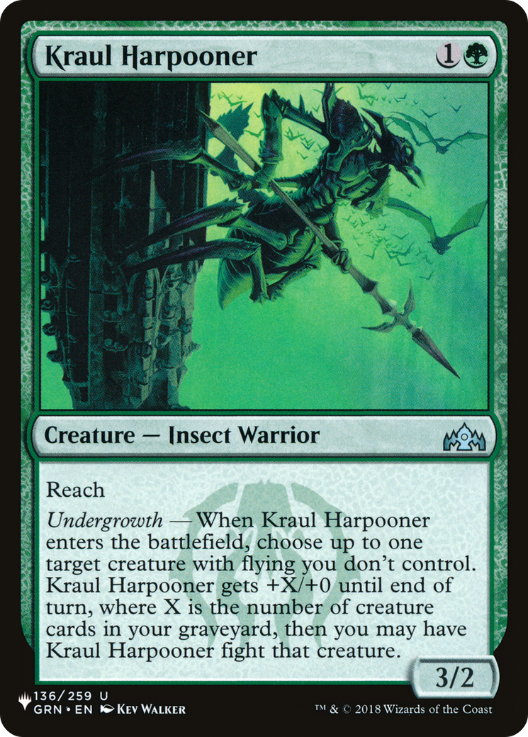 Kraul Harpooner [The List] | Card Merchant Takapuna