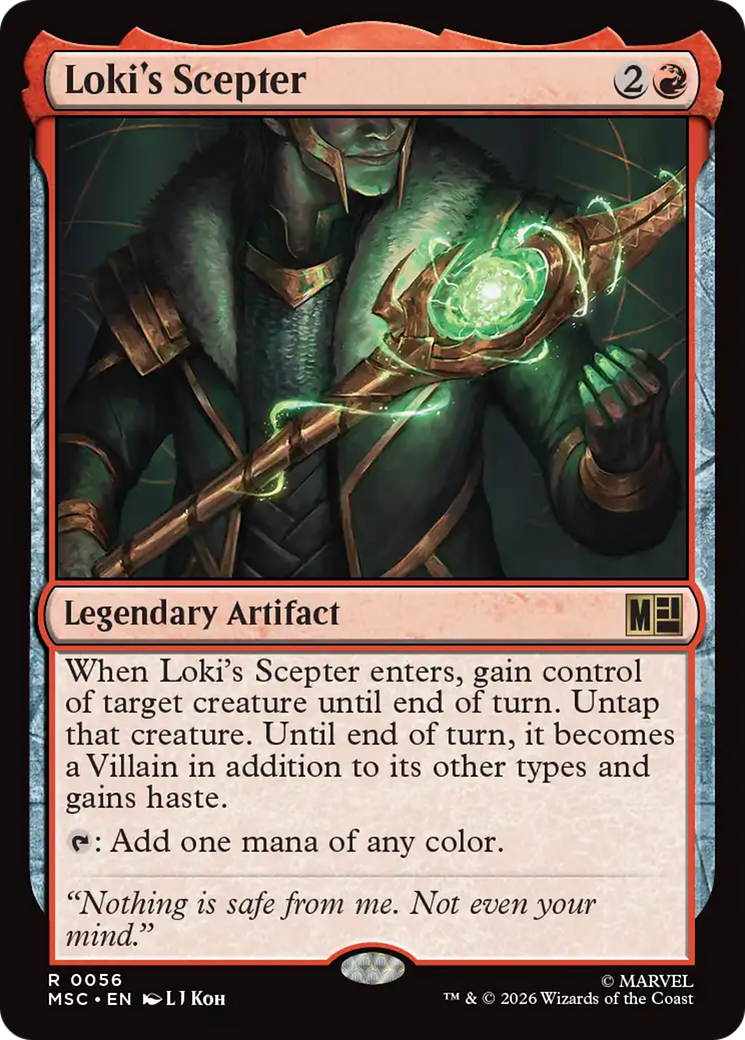 Loki's Scepter [Marvel Super Heroes Commander] | Card Merchant Takapuna