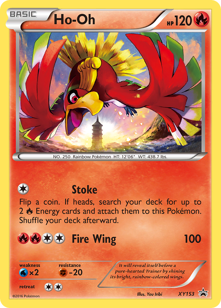 Ho-Oh (XY153) [XY: Black Star Promos] | Card Merchant Takapuna