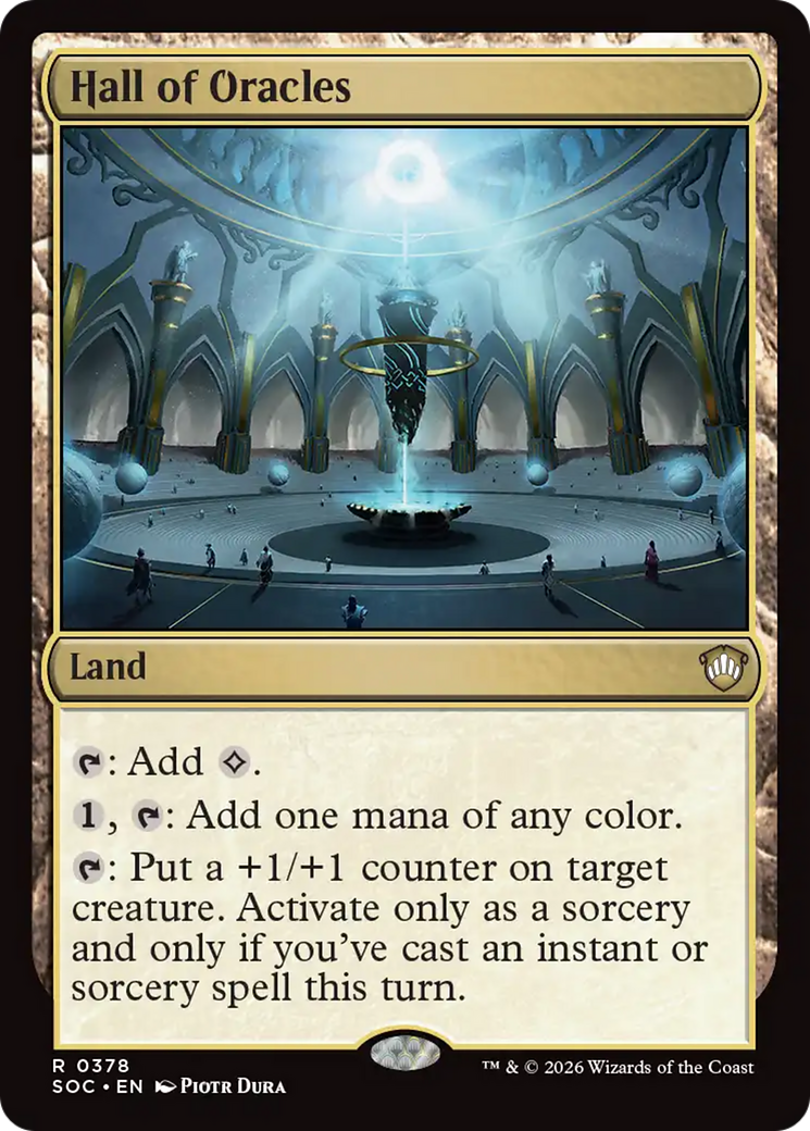 Hall of Oracles [Secrets of Strixhaven Commander] | Card Merchant Takapuna
