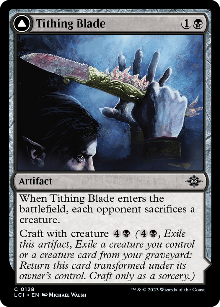 Tithing Blade [The Lost Caverns of Ixalan] | Card Merchant Takapuna