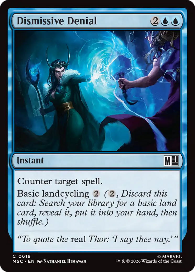 Dismissive Denial [Marvel Super Heroes Commander] | Card Merchant Takapuna