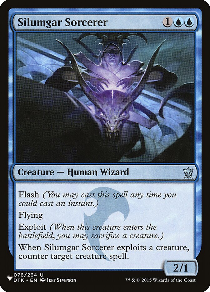 Silumgar Sorcerer [The List] | Card Merchant Takapuna