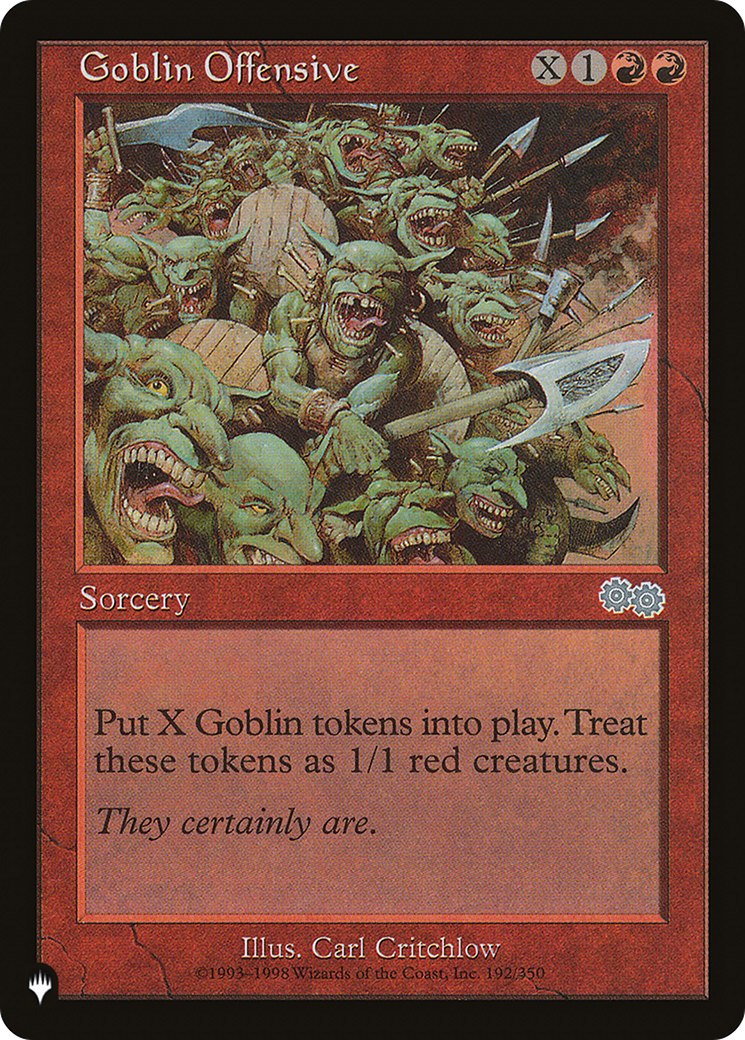 Goblin Offensive [The List] | Card Merchant Takapuna
