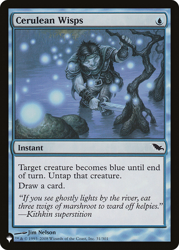 Cerulean Wisps [The List] | Card Merchant Takapuna