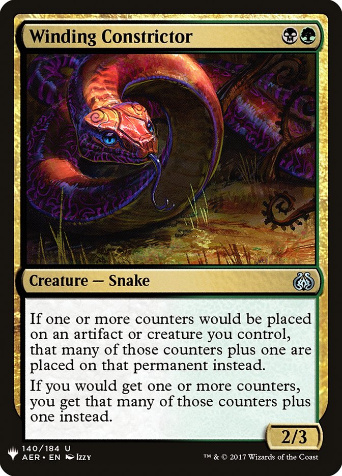 Winding Constrictor [Mystery Booster] | Card Merchant Takapuna