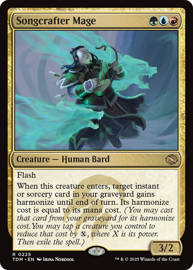 Songcrafter Mage [Tarkir: Dragonstorm] | Card Merchant Takapuna