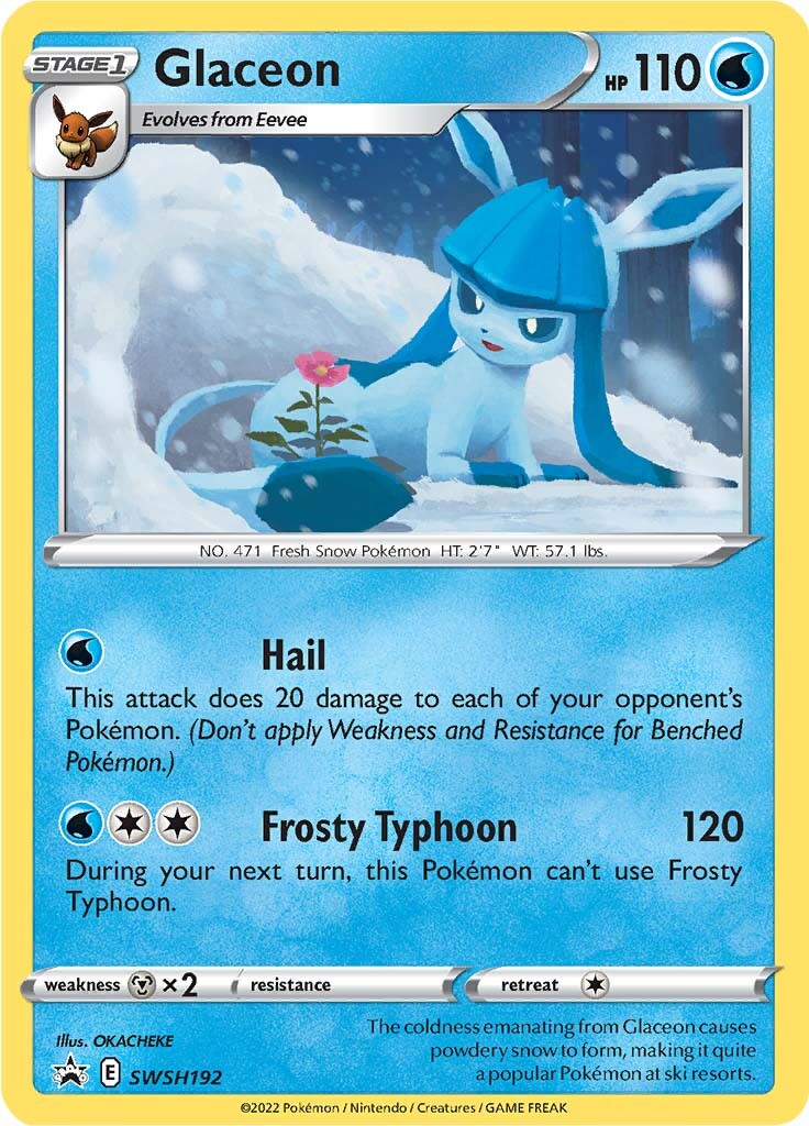 Glaceon (SWSH192) [Sword & Shield: Black Star Promos] | Card Merchant Takapuna