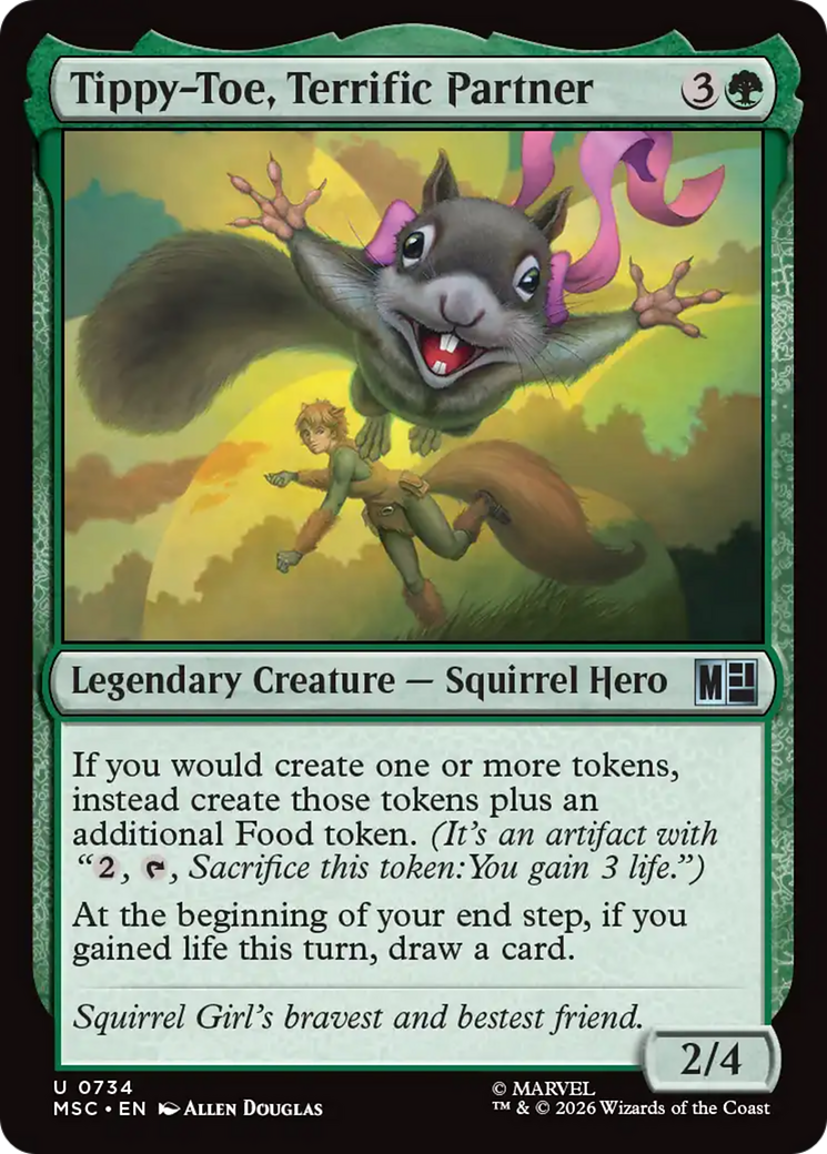 Tippy-Toe, Terrific Partner [Marvel Super Heroes Commander] | Card Merchant Takapuna