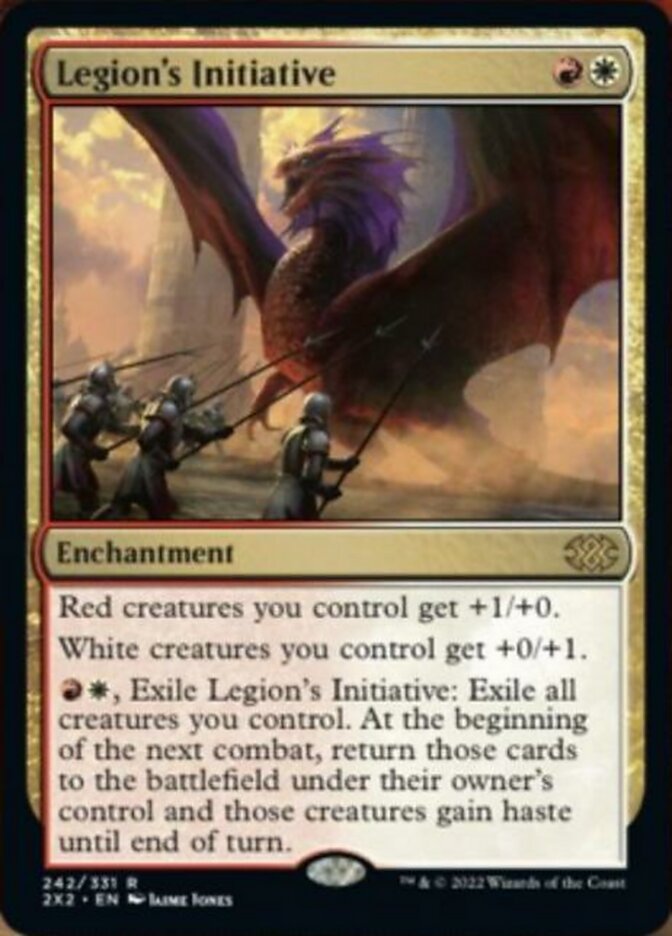 Legion's Initiative [Double Masters 2022] | Card Merchant Takapuna