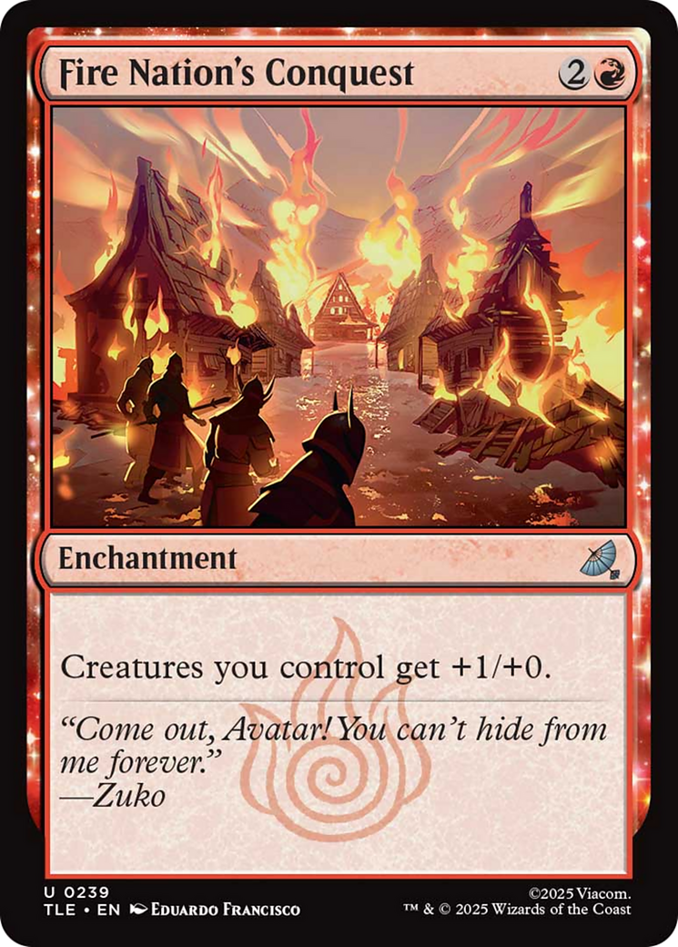 Fire Nation's Conquest [Avatar: The Last Airbender: Eternal-Legal] | Card Merchant Takapuna