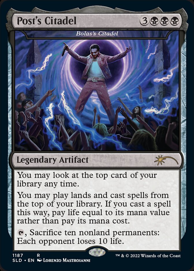 Post's Citadel - Bolas's Citadel [Secret Lair Drop Series] | Card Merchant Takapuna