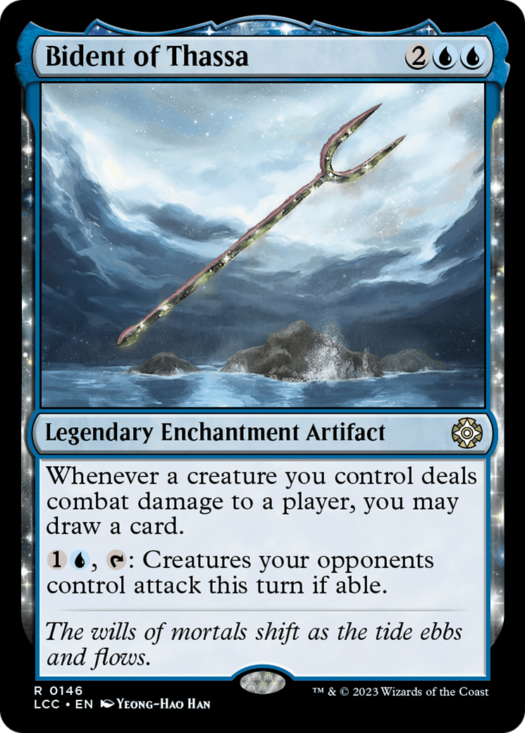 Bident of Thassa [The Lost Caverns of Ixalan Commander] | Card Merchant Takapuna