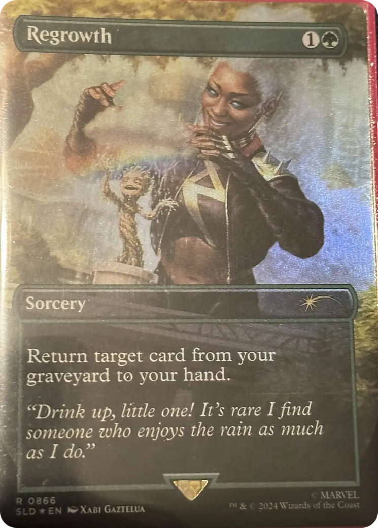 Regrowth (Rainbow Foil) [Secret Lair Drop Series] | Card Merchant Takapuna