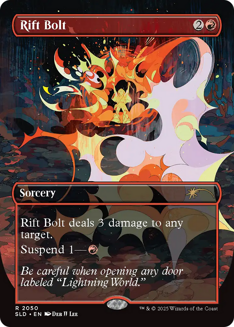 Rift Bolt (2050) [Secret Lair Drop Series] | Card Merchant Takapuna