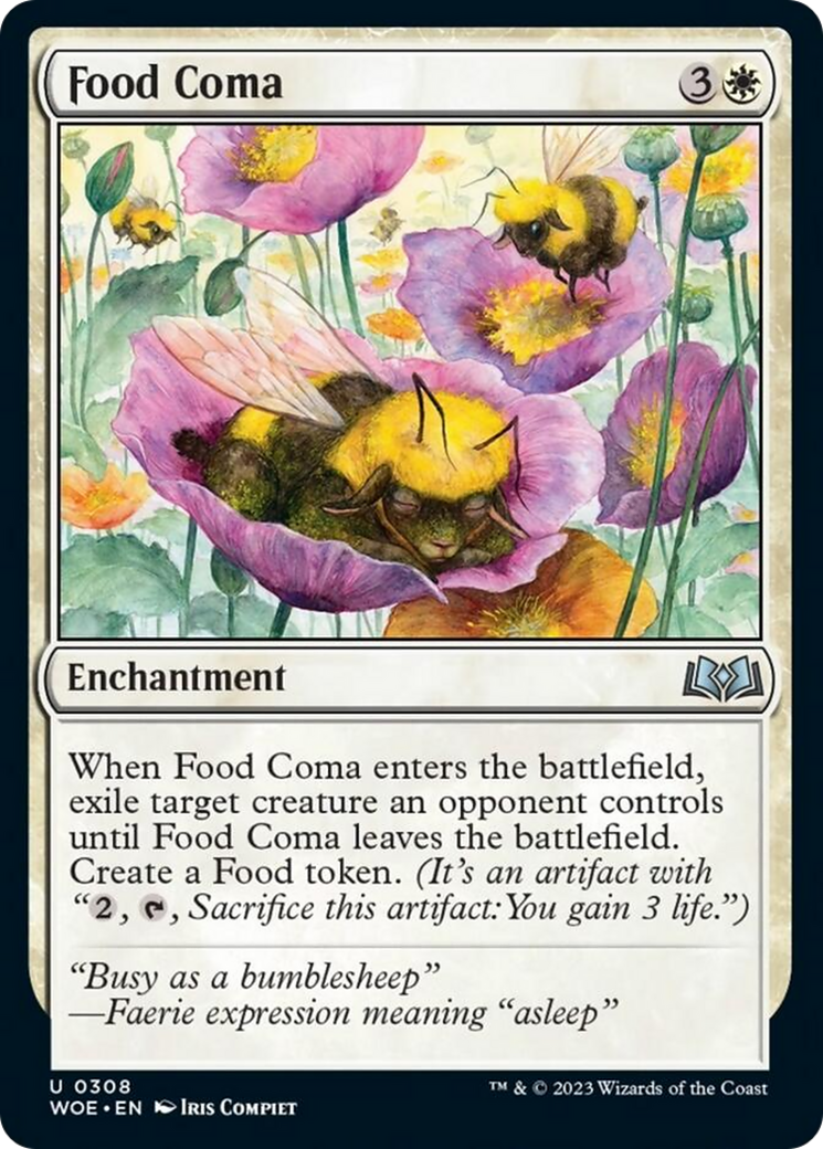 Food Coma [Wilds of Eldraine] | Card Merchant Takapuna