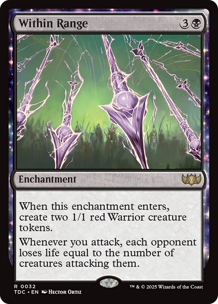 Within Range [Tarkir: Dragonstorm Commander] | Card Merchant Takapuna